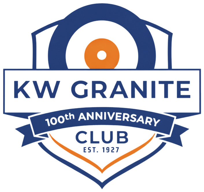 KWGC logo 100th
